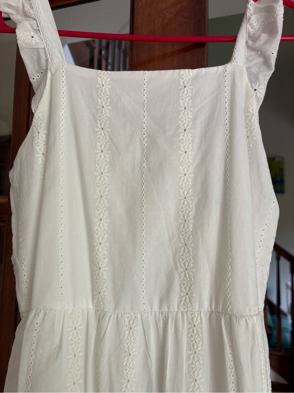 Children’s Maxi White Eyelet Dress from Art Class size XL(14/16)